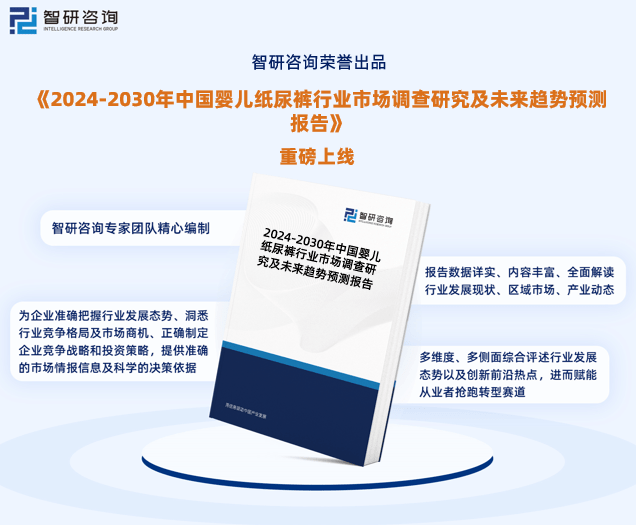 奇异果app：2024年中邦婴儿纸尿裤行业异日生长趋向探索申诉（智研征询揭晓）(图1)